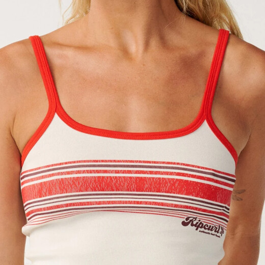Musculosa Rip Curl Retro Swell Cami - Beige Musculosa Rip Curl Retro Swell Cami - Beige