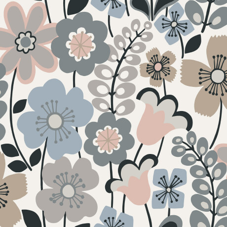 COLECCIÓN BLUEBELL - PIPER LIGHT BLUE FLORAL - N/A