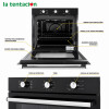 Horno Empotrar Convección Eléctrico Petra 71 L Negro Clase A Horno Empotrar Convección Eléctrico Petra 71 L Negro Clase A