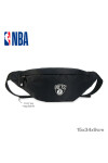 Riñonera nylon doble cierre Nets - NBA Negro