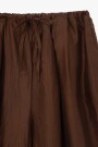 PANTALON ARRUGADO Marron