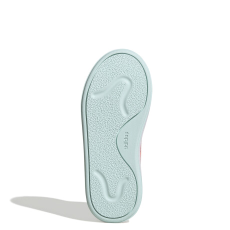 Championes Infantiles Adidas Court Block Blanco - Rosado - Lila