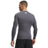 UA HG Armour Comp LS-WHT GRY-025