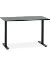 Escritorio STAUNING 60x120 negro Escritorio STAUNING 60x120 negro
