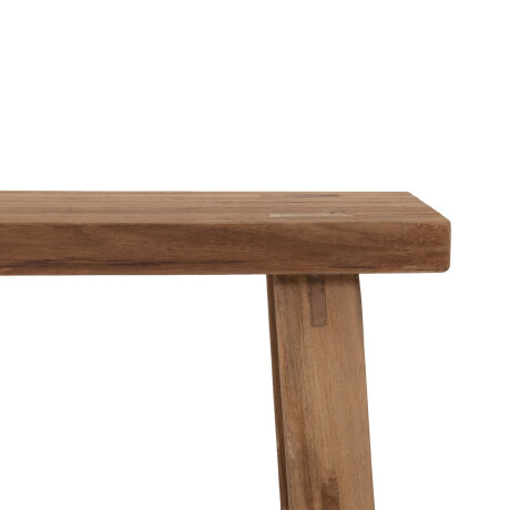 TABURETE BANGKU MADERA-DE-TECA NATURAL-BEIGE NATURAL