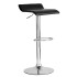 TABURETE TRIVECA NEGRA BASE CROMADA BY008S TABURETE TRIVECA NEGRA BASE CROMADA BY008S