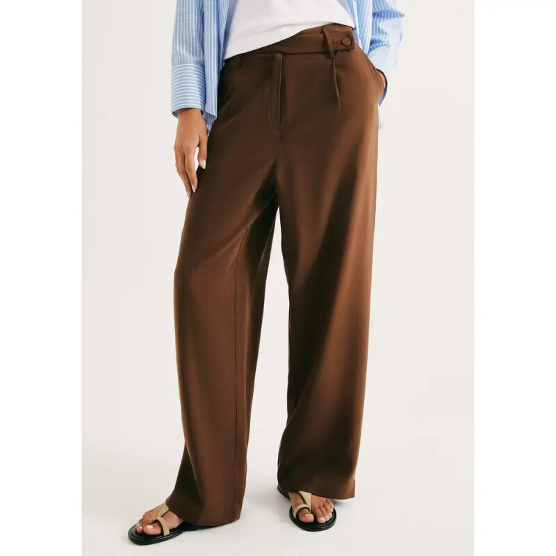 CALCA FEM MARROM ESCURO