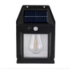 Farol Solar 4 Unidades/ Sensor Movimiento Luz Cálida Exterior Farol Solar 4 Unidades/ Sensor Movimiento Luz Cálida Exterior