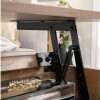 Mesa Ratona Articulada - Sauder - Linea Dakota Pass Marron