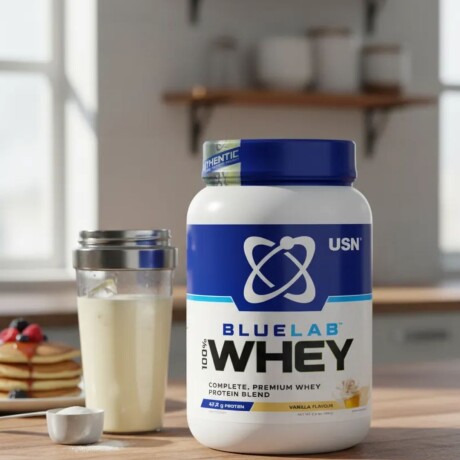 Whey Protein 908g USN Blue Lab 100% Vainilla