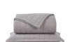 Acolchado mas Fundas Queen - Basic 200 Hilos Gris