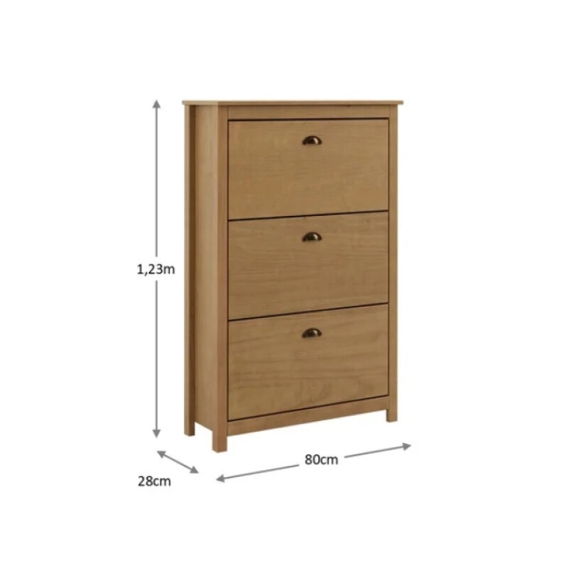 Zapatera Topazio 3 Cajones 9175 Freijo Zapatera Topazio 3 Cajones 9175 Freijo