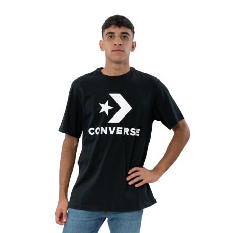 Remera Unisex Converse Chevron Negro