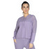 HOODIE FEM NYL/ELAST EVERLAST EOS LILA W6 LILAC