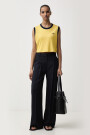 CAMISETA SIN MANGAS HEATHER Amarillo