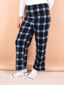 PANTALON PIJAMA MIX PRINT AZUL CLARO