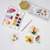 Acuarelas Cotman x 8 + pincel FLORAL - Winsor & Newton Única