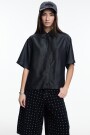 CAMISA MC LYOCELL Negro