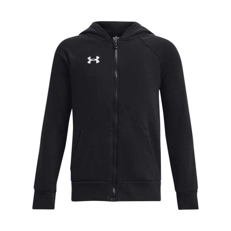 UA Rival Fleece FZ Hoodie-BLK BLK-001