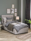 Estructura cama VEMMELEV 1 Plaza 90x190 beige Estructura cama VEMMELEV 1 Plaza 90x190 beige
