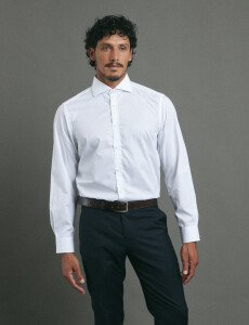 011980 CAMISA HARRINGTON 1937 Blanco