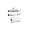 SOPORTE PARA ROLLO TRIPLE CON VENTOSA Soporte Para Rollo Triple Con Ventosa