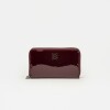 Billetera Mint en efecto cuero Bordeaux