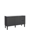 Mueble bajo mesada cocina Cisne 150cm negro Cozimax Mueble Bajo Mesada Cocina Cisne 150cm Negro Cozimax