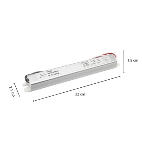 Transformador Slim 24V 120W para Cinta LED Transformador Para Cinta LED 24V Modelo Slim De 120W
