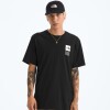 Remera de manga corta regular Mountain Mirage Tnf Black