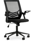 Silla de oficina ASPERUP malla negro/tela Silla de oficina ASPERUP malla negro/tela