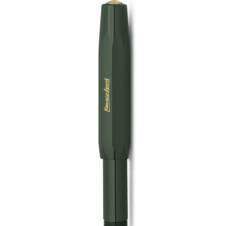 KAWECO CLASSIC SPORT GEL ROLLER GREEN / VERDE OSCURO CON TAPA DE ROSCA KAWECO CLASSIC SPORT GEL ROLLER GREEN / VERDE OSCURO CON TAPA DE ROSCA