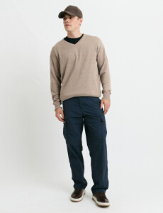 470985 SWEATER HARRINGTON LABEL Tostado