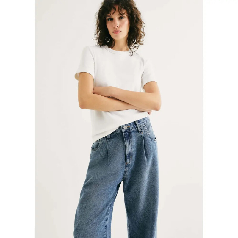 CALCA FEM AZUL MEDIO