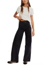 DENIM WIDE Negro