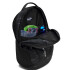 UA Hustle 6.0 Backpack-GRY BLK-007
