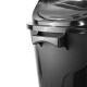Tarro de residuos tapa vaiven 100lt NEGRO