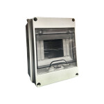 Tablero exterior puerta transp. IP54 5 mod. CAJ00079