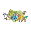 AV221 Juego De Crear Y Pegar Stickers - Safari Animals