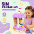 Máquina Infantil Grúa Agarra Juguetes Peluches Con Sonido Variante Color Violeta