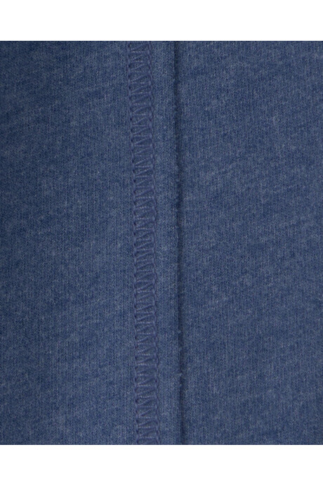 Pantalón deportivo de algodón, azul marino Sin color