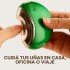 Corta Uñas Eléctrico Portátil USB C/ Función Lima Recargable Color Verde