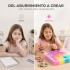 Set Manualidades Pulseras Gomitas Caja X 14500 + Accesorios Set Manualidades Pulseras Gomitas Caja X 14500 + Accesorios