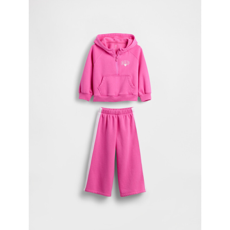 FLC HZ HOODIE X WIDE LEG SET PHOEBE PINK
