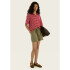 CAMISA POLO MM FEM VERMELHO
