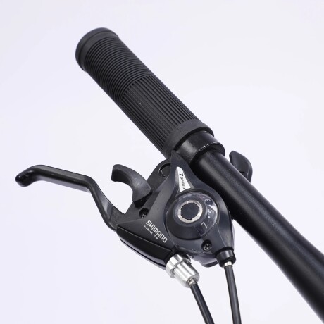 BICICLETA MONTAÑA RODADO 29 CON AMORTIGUADORES Y COMPONENTES SHIMANO - 21 CAMBIOS BLANCO