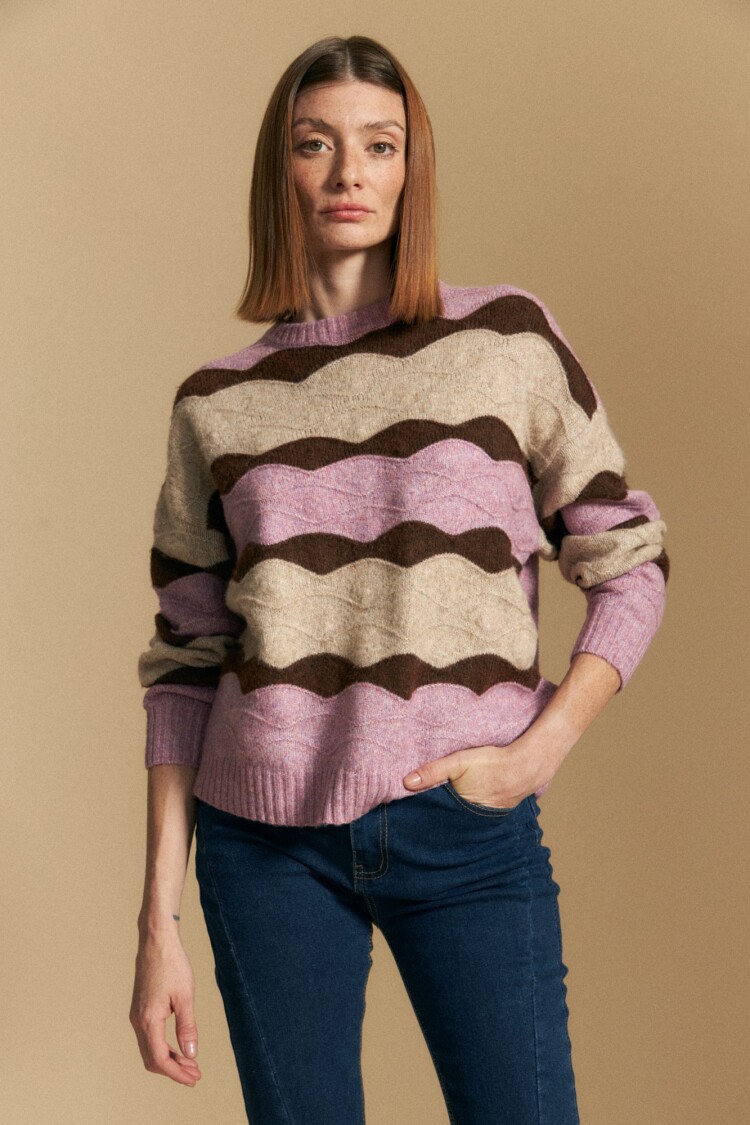 SWEATER DOLO Lila Amatista