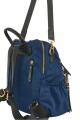 Mochila cartera azul
