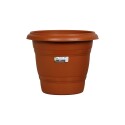 Maceta de Plastico Redonda 28cm 8 litros Terracota Maceta de Plastico Redonda 28cm 8 litros Terracota