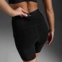 Bikers Form Stash Hi-Rise Bike Shorts Mujer Black/black
